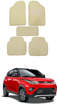 RKPSP Leatherite Standard Mat For  Mahindra KUV 100(Beige)