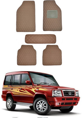 RKPSP Leatherite Standard Mat For  Tata Sumo(Brown)