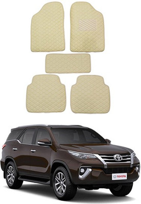 RKPSP Leatherite Standard Mat For  Toyota Universal For Car(Beige)