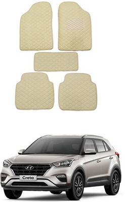 RKPSP Leatherite Standard Mat For  Hyundai Creta(Beige)