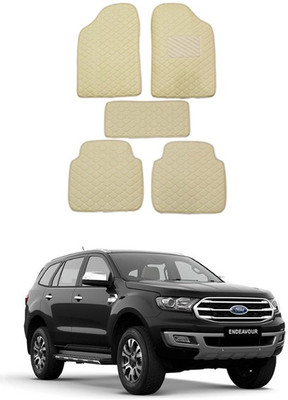 RKPSP Leatherite Standard Mat For  Ford Universal For Car(Beige)