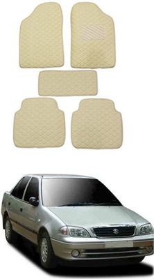 RKPSP Leatherite Standard Mat For  Maruti Suzuki Esteem(Beige)