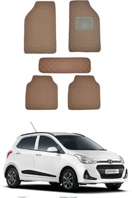 RKPSP Leatherite Standard Mat For  Hyundai Grand i10(Brown)