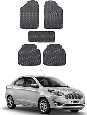 RKPSP Leatherite Standard Mat For  Ford Aspire(Black)