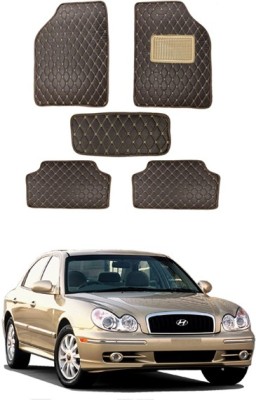 RKPSP Leatherite Standard Mat For  Hyundai Sonata(Brown)