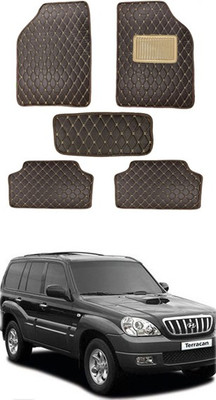 RKPSP Leatherite Standard Mat For  Hyundai Terracan(Brown)