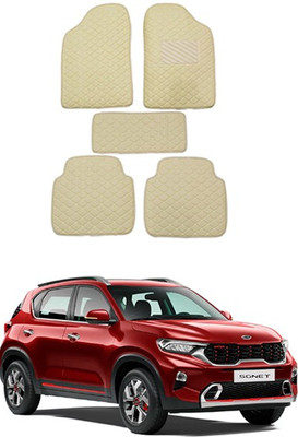 RKPSP Leatherite Standard Mat For  Kia Sonet(Beige)