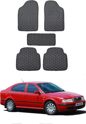 RKPSP Leatherite Standard Mat For  Skoda Octavia(Black)