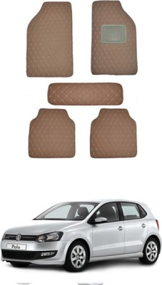 RKPSP Leatherite Standard Mat For  Volkswagen Polo(Brown)