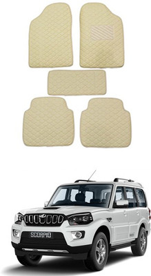 RKPSP Leatherite Standard Mat For  Mahindra Universal For Car(Beige)