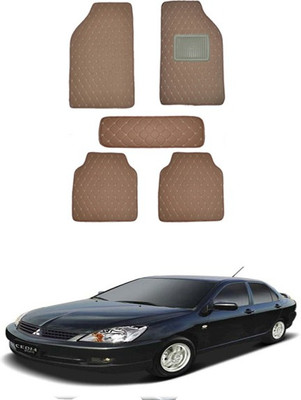 RKPSP Leatherite Standard Mat For  Mitsubishi Universal For Car(Brown)