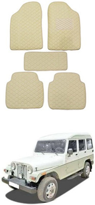 RKPSP Leatherite Standard Mat For  Mahindra Marshal(Beige)