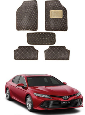 RKPSP Leatherite Standard Mat For  Toyota Camry(Brown)