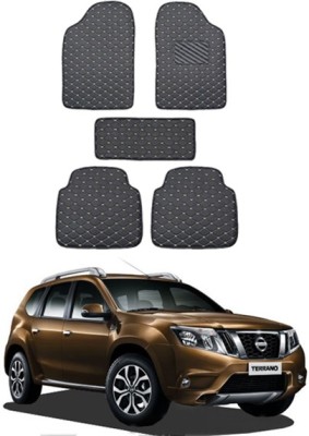 RKPSP Leatherite Standard Mat For  Nissan Terrano(Black)