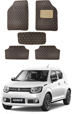 RKPSP Leatherite Standard Mat For  Maruti Suzuki Ignis(Brown)