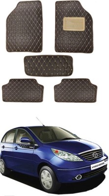 RKPSP Leatherite Standard Mat For  Maruti Suzuki Vista(Brown)