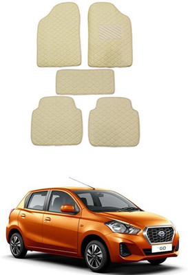 RKPSP Leatherite Standard Mat For  Datsun Go(Beige)