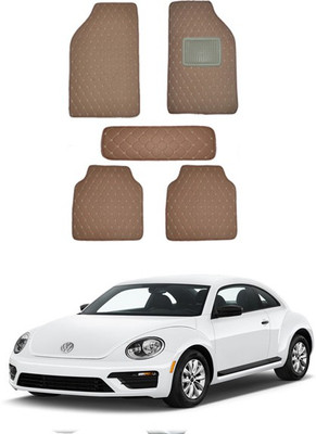 RKPSP Leatherite Standard Mat For  Volkswagen Beetal(Brown)