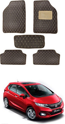 RKPSP Leatherite Standard Mat For  Honda Jazz(Brown)
