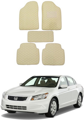 RKPSP Leatherite Standard Mat For  Honda Universal For Car(Beige)