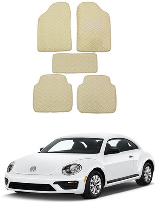 RKPSP Leatherite Standard Mat For  Volkswagen Beetal(Beige)