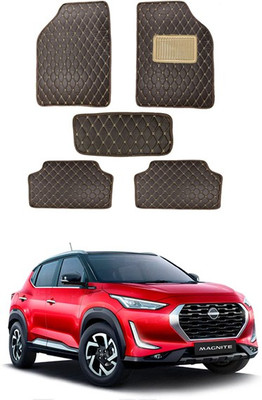 RKPSP Leatherite Standard Mat For  Nissan Magnite(Brown)