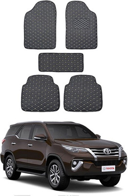 RKPSP Leatherite Standard Mat For  Toyota New Fortuner(Black)
