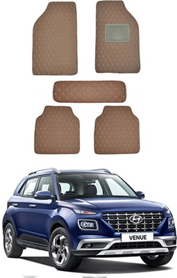 RKPSP Leatherite Standard Mat For  Hyundai Venue(Brown)