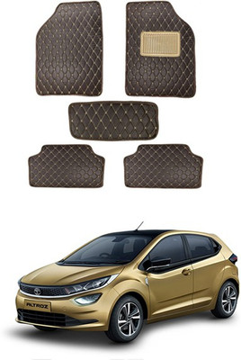 RKPSP Leatherite Standard Mat For  Tata Altroz(Brown)