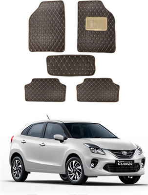 RKPSP Leatherite Standard Mat For  Toyota Glanza(Brown)