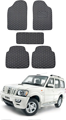 RKPSP Leatherite Standard Mat For  Mahindra Scorpio(Black)