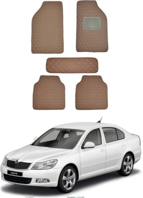 RKPSP Leatherite Standard Mat For  Skoda Laura(Brown)