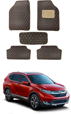 RKPSP Leatherite Standard Mat For  Honda CRV(Brown)