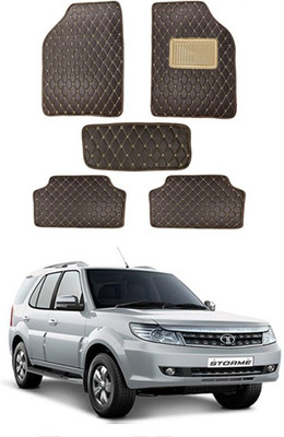 RKPSP Leatherite Standard Mat For  Tata Universal For Car(Brown)