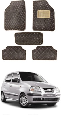 RKPSP Leatherite Standard Mat For  Hyundai Santro Xing(Brown)