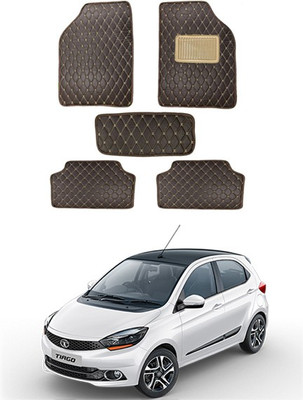 RKPSP Leatherite Standard Mat For  Tata Tiago(Brown)