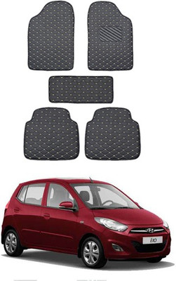 RKPSP Leatherite Standard Mat For  Hyundai i10(Black)