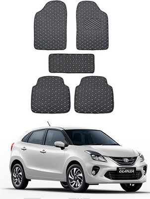 RKPSP Leatherite Standard Mat For  Toyota Glanza(Black)