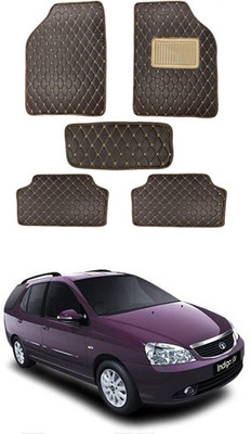RKPSP Leatherite Standard Mat For  Tata Indigo Marina(Brown)