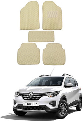 RKPSP Leatherite Standard Mat For  Renault Universal For Car(Beige)