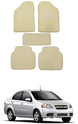 RKPSP Leatherite Standard Mat For  Chevrolet Aveo(Beige)