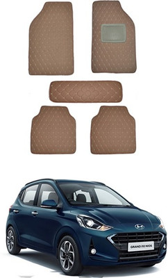 RKPSP Leatherite Standard Mat For  Hyundai Grand i10 Nios(Brown)