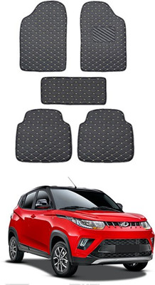 RKPSP Leatherite Standard Mat For  Mahindra KUV 100(Black)