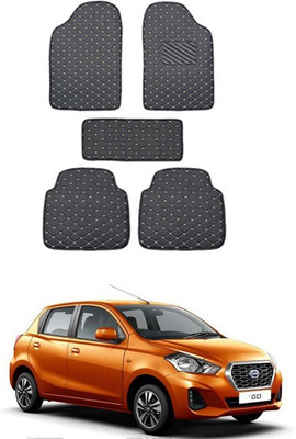 RKPSP Leatherite Standard Mat For  Datsun Go(Black)
