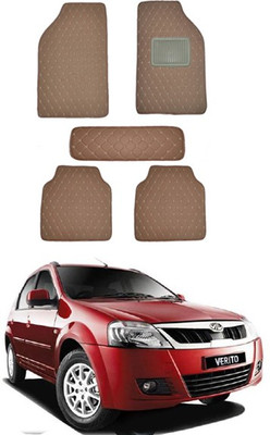 RKPSP Leatherite Standard Mat For  Hyundai Verito(Brown)