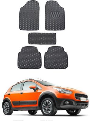 RKPSP Leatherite Standard Mat For  Fiat Avventura(Black)
