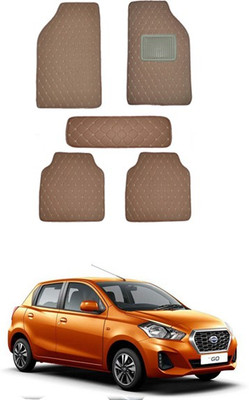 RKPSP Leatherite Standard Mat For  Datsun Go(Brown)