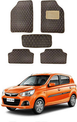 RKPSP Leatherite Standard Mat For  Maruti Suzuki Alto K10(Brown)