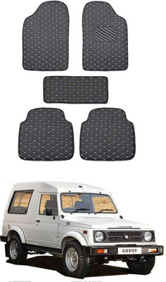 RKPSP Leatherite Standard Mat For  Maruti Suzuki Gypsy(Black)