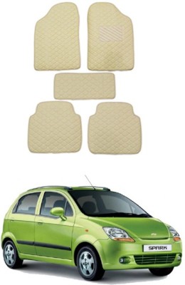 RKPSP Leatherite Standard Mat For  Chevrolet Spark(Beige)